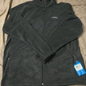 Columbia Dark Gray Fleece Jacket